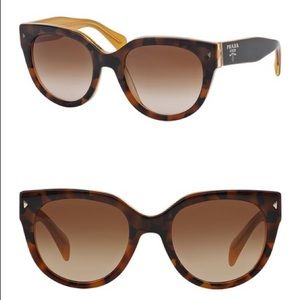 Prada 54mm cat eye sunglasses